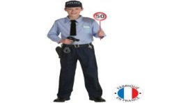 DEGUISEMENT POLICIER FRANCAIS TAILLE 5/7 ANS
