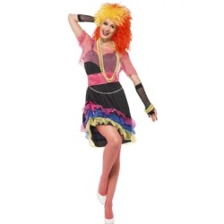 DEGUISEMENT ROBE ANNEES 80 FUN GIRL TAILLE L