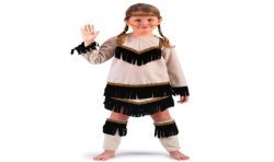 DEGUISEMENT INDIENNE SQUAW TAILLE 4/5 ANS