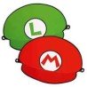 8 CHAPEAUX CARTONNES MARIO
