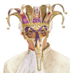 MASQUE LONG NEZ AVEC GROLO VENITIEN