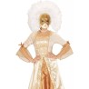 MASQUE VENISE FIDELIO AVEC PLUMES BLANCHES