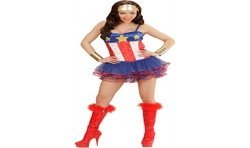 DEGUISEMENT SUPERHEROINE TAILLE M