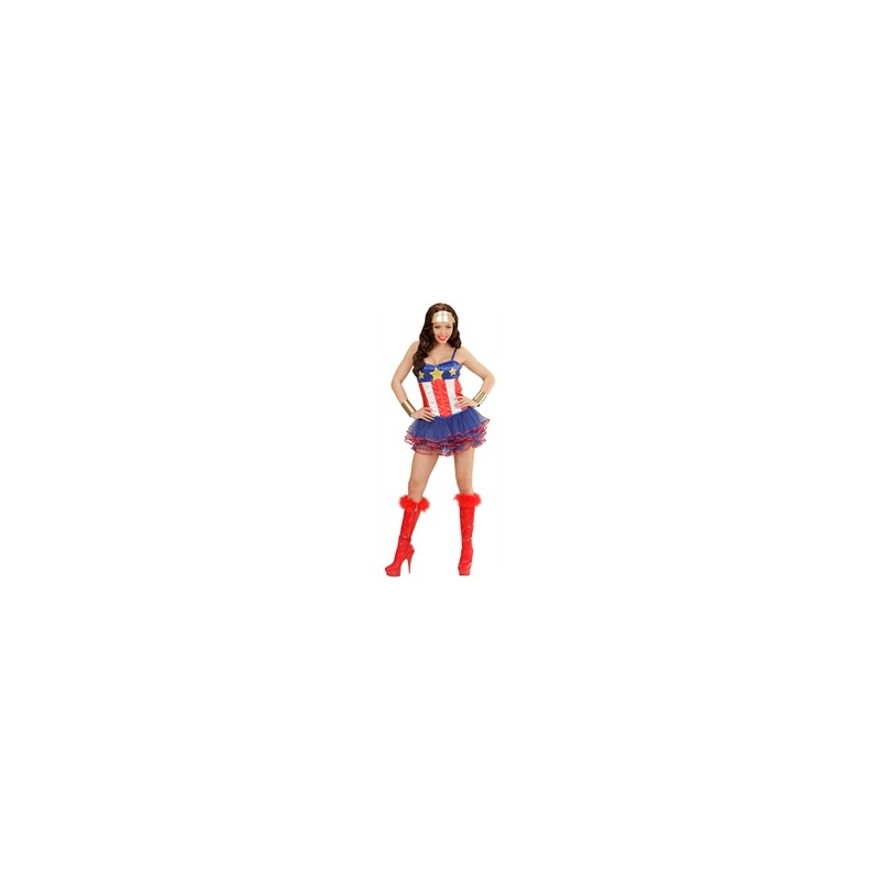 DEGUISEMENT SUPERHEROINE TAILLE M