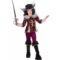 DEGUISEMENT FILLE MOUSQUETAIRE TAILLE 128