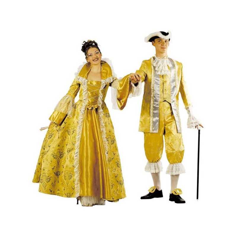 DEGUISEMENT ROBE MARQUISE OR ENFANT TAILLE 140 