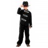 DEGUISEMENT M JACKSON NOIR ARGENT TAILLE 7/9 ANS