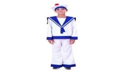 DEGUISEMENT MOUSSAILLON BLANC TAILLE 6 ANS