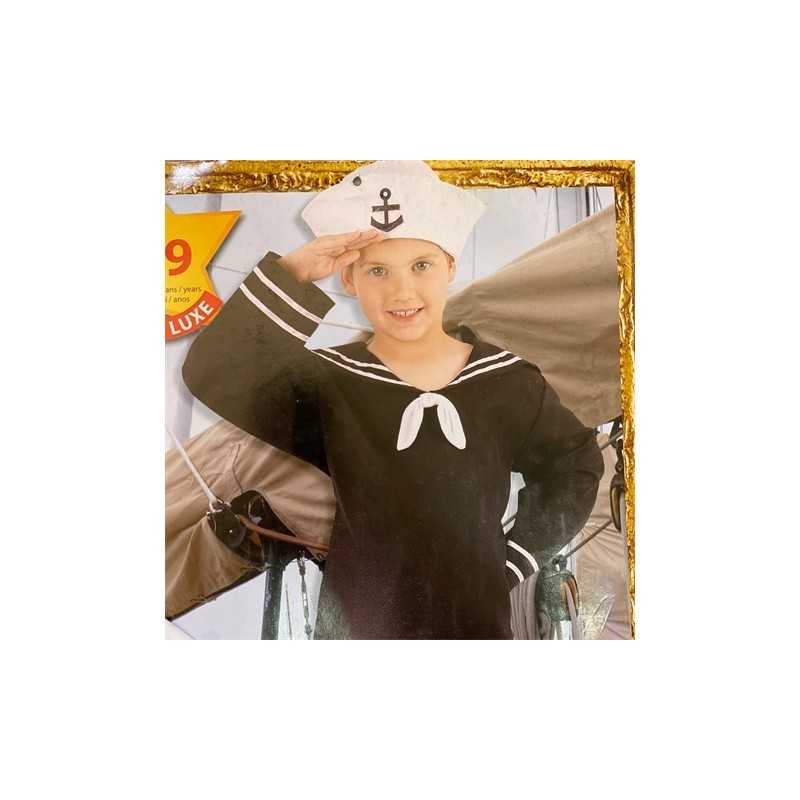 DEGUISEMENT MOUSSAILLON BLEU MARINE TAILLE 7/9 ANS