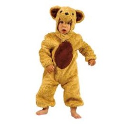 DEGUISEMENT PETIT OURS MARRON CLAIR TAILLE 104