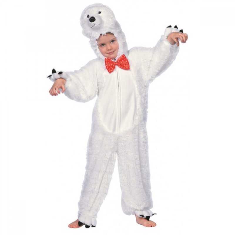 DEGUISEMENT OURS BLANC TAILLE 104