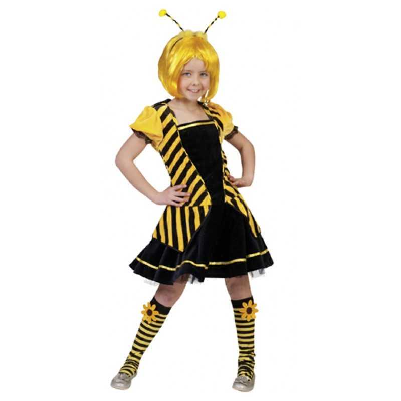 DEGUISEMENT ROBE PELUCHE ABEILLE TAILLE 8 ANS