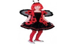 DEGUISEMENT ROBE COCCINELLE TAILLE 8 ANS OU 128