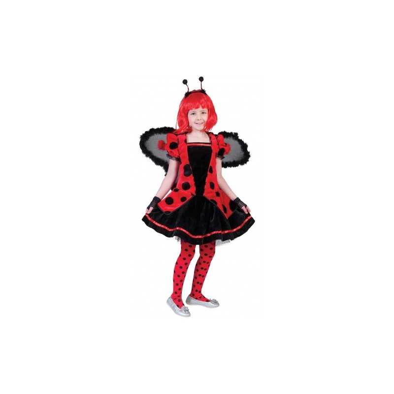 DEGUISEMENT ROBE COCCINELLE TAILLE 8 ANS OU 128