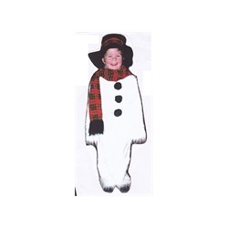 DEGUISEMENT BONHOMME DE NEIGE TAILLE 128