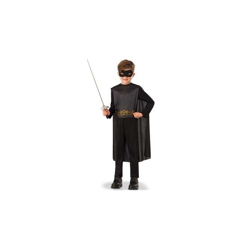 DEGUISEMENT DE ZORRO Z TAILLE 5-6 ANS 