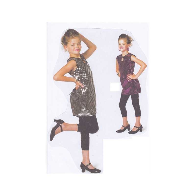 DEGUISEMENT ROBE ROSE FUSCHIA SEQUIN OU PAILLETTE TAILLE 128