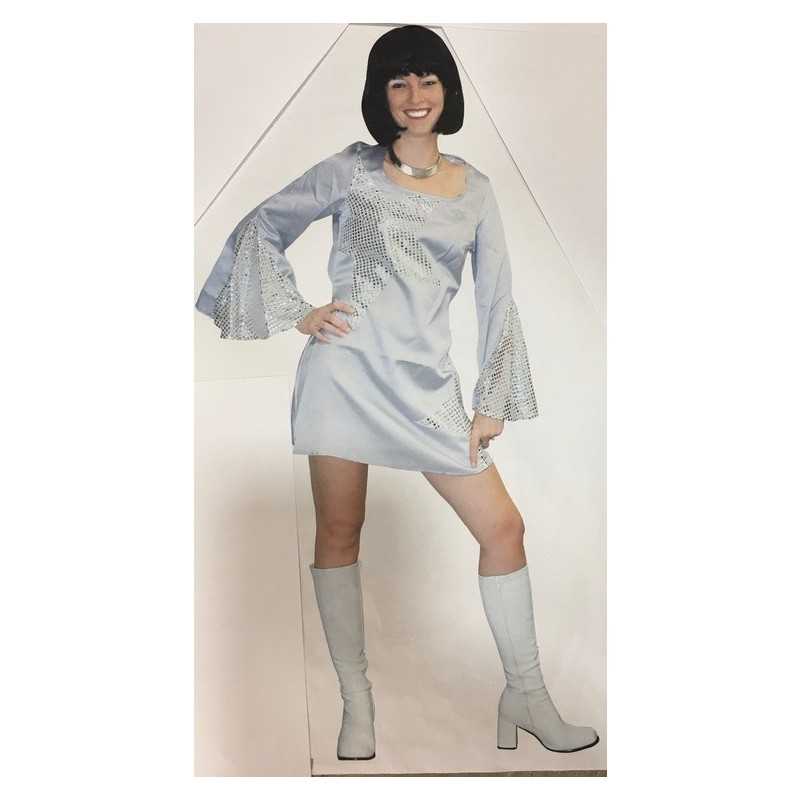 DEGUISEMENT TUNIQUE DISCO CLAUDETTE TAILLE 128