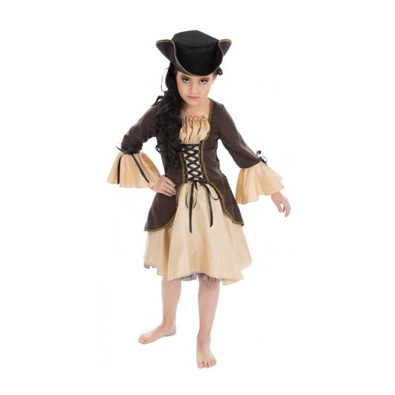 DEGUISEMENT MISS CORSAIRE TAILLE 6 ANS