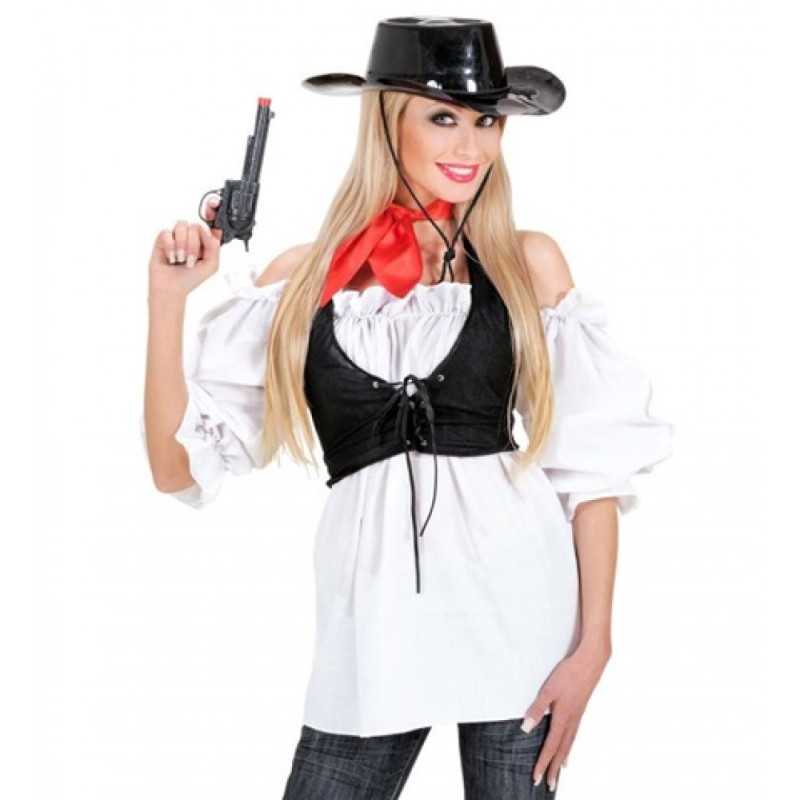 DEGUISEMENT CHEMISE BLANCHE BOUFFANTE FEMME TAILLE M