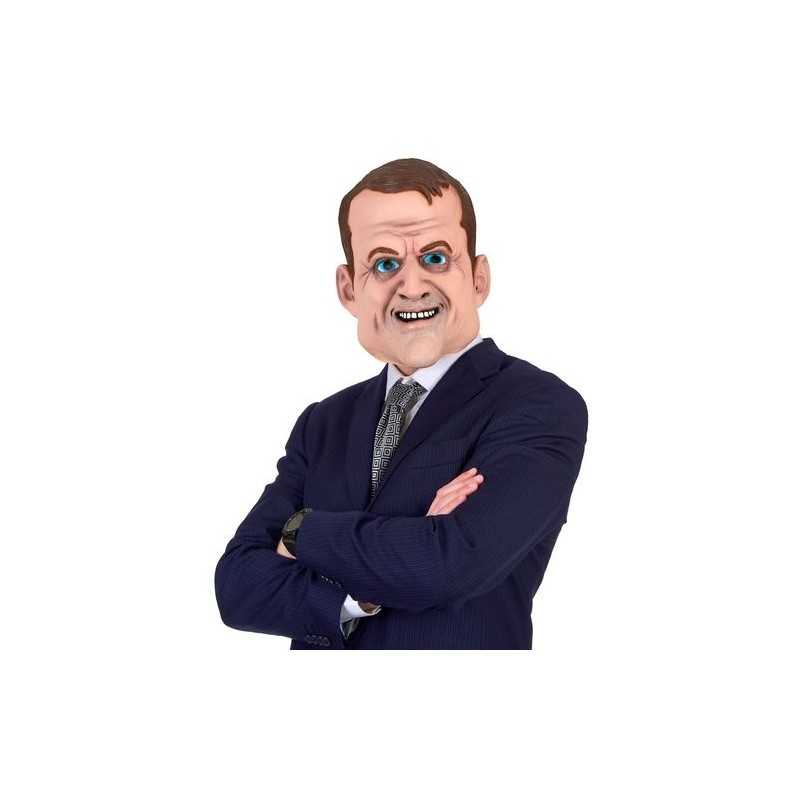 MASQUE PRESIDENT EMMANUEL MACRON EN LATEX