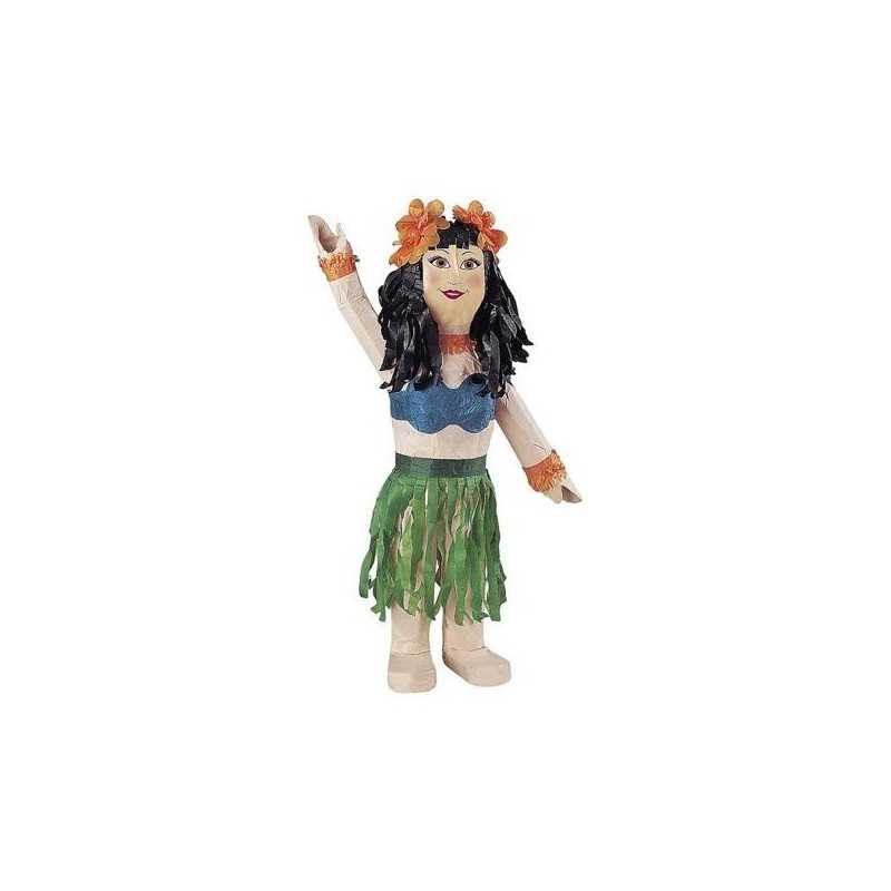 PINATA HAWAIENNE EN 3D A TAPER OU A TIRER