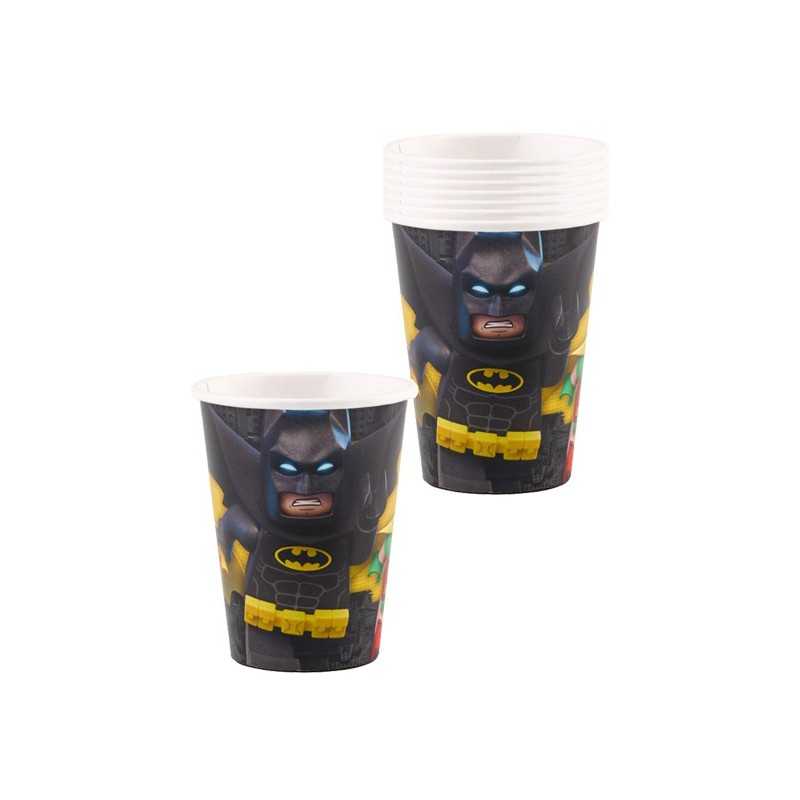 8 GOBELETS LEGO BATMAN 266 ML