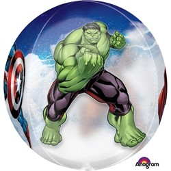 BALLON METALLIQUE ORBZ AVENGER MARVEL 38 X 40 CM