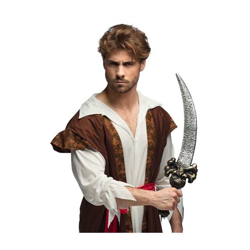 EPEE DE PIRATE SKULL TETE DE MORT 59 CM