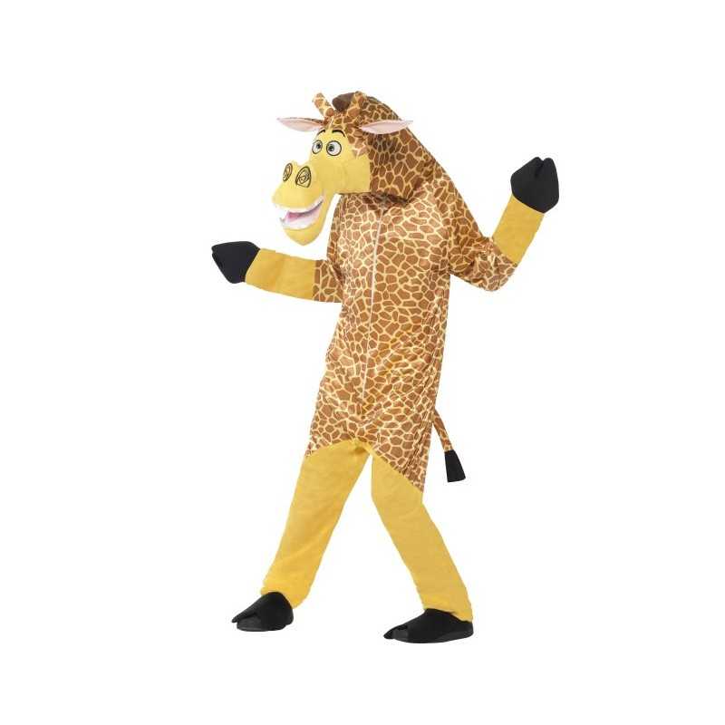 DEGUISEMENT GIRAFE DE MADAGASCAR MELMAN TAILLE 4/6 ANS