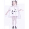 DEGUISEMENT ROBE NOTE DE MUSIQUE TAILLE 6 ANS