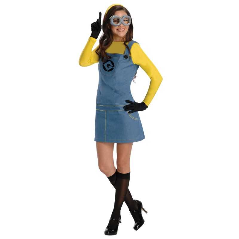 DEGUISEMENT MINIONS FEMME TAILLE S