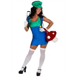 DEGUISEMENT LUIGI ROBE TAILLE M