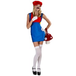 DEGUISEMENT ROBE MARIO TAILLE S