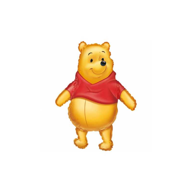 BALLON METALLIQUE SUPERSHAPE WINNIE L'OURSON DISNEY 56 X 74 CM