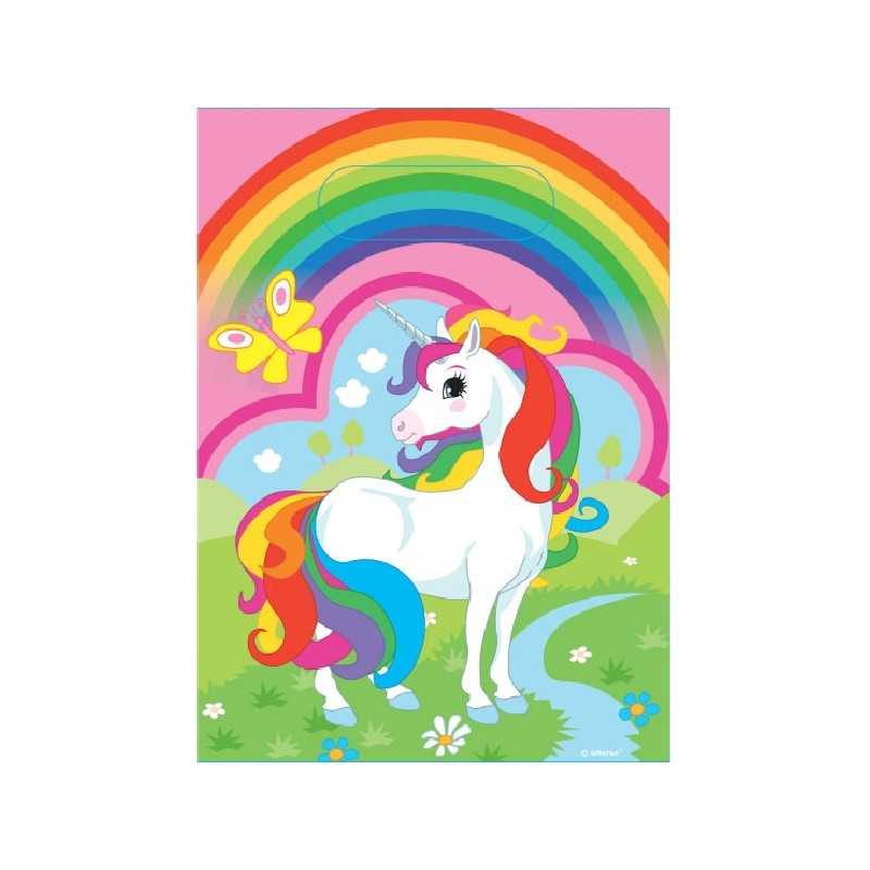 8 SACHETS CADEAUX LICORNE