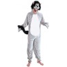 DEGUISEMENT LOUP GRIS TAILLE STANDART