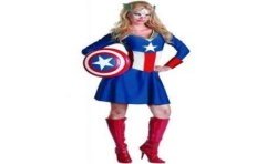 DEGUISEMENT AMERICAN DREAM ROBE TAILLE L