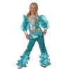 DEGUISEMENT ABBA BLEUE DISCO FILLE TAILLE 152