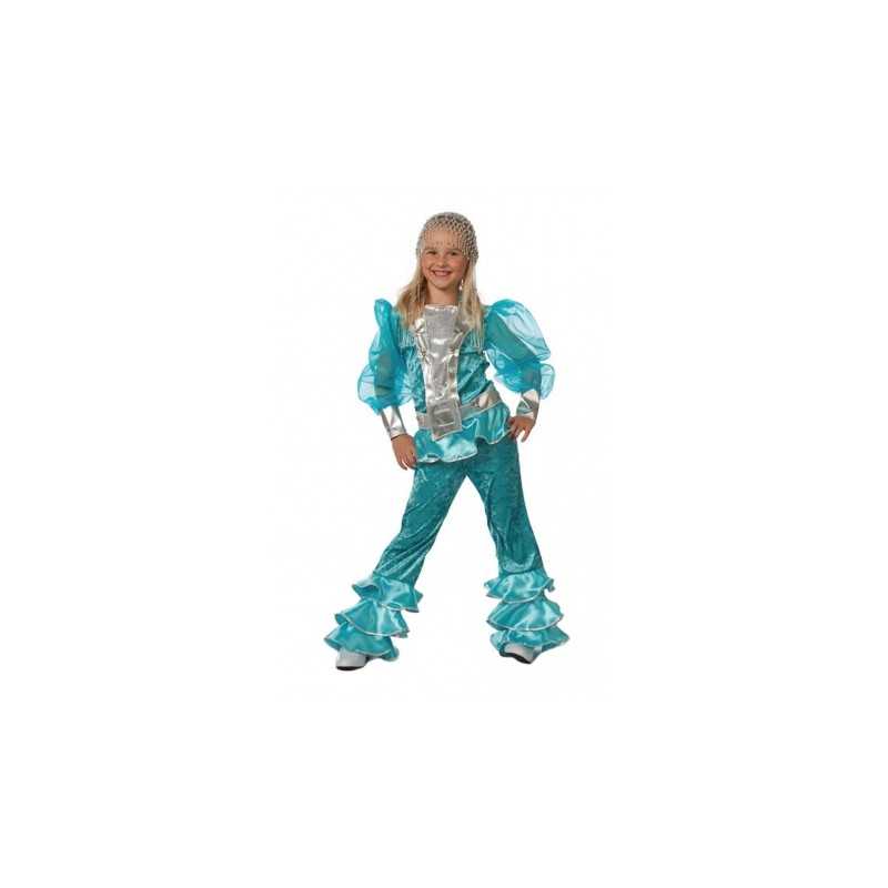 DEGUISEMENT ABBA BLEUE TAILLE 164