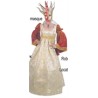 DEGUISEMENT ROBE VENITIENNE OR/ROUGE TAILLE 36/38