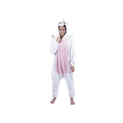 DEGUISEMENT LICORNE TAILLE M ROSE KIGURUMI