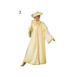 DEGUISEMENT CAPE VENITIENNE BLANCHE /OR TAILLE UNIQUE