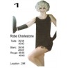 DEGUISEMENT ROBE CHARLESTONE COURTE NOIRE TAILLE 40/42
