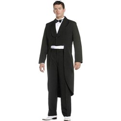 DEGUISEMENT VESTE QUEUE DE PIE EPAISSE TAILLE 50/52