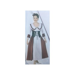 DEGUISEMENT ROBE MEDIEVALE LOUISE TAILLE 36/38