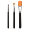 KIT OU LOT DE 3 PINCEAUX A MAQUILLAGE