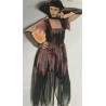DEGUISEMENT GOTHIQUE VAMPIRE TAILLE 36/38