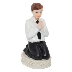 FIGURINE PREMIER COMMUNIANT A GENOUX