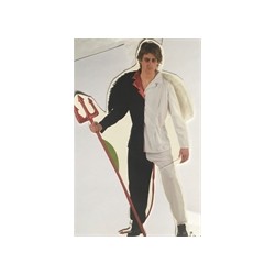 DEGUISEMENT MI ANGE /MI DEMON HOMME TAILLE M/L